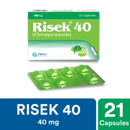Risek Capsules 40Mg